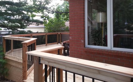 cedar deck renovation