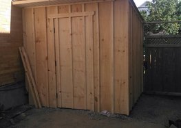 garden shed build